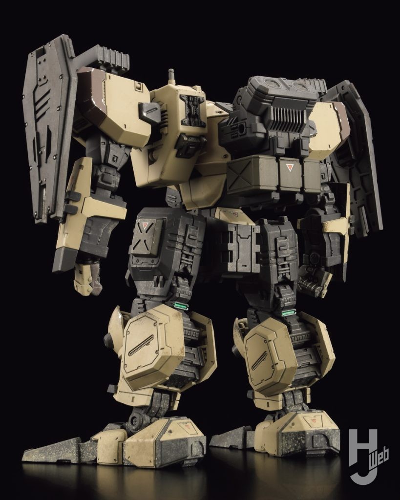 ゼニスVのプラモデルの全体画像その6