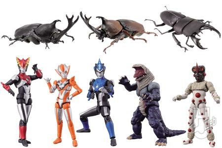 【食玩最新情報】「超動αウルトラマン/ウルトラ怪獣」シリーズよりウルトラウーマングリージョやブラックキングなどがラインナップ!リアル造形の「昆虫ハンター」も登場