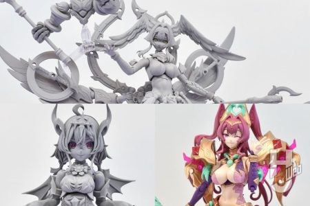 「アルカナディア」第9弾&第10弾の新キャラクターの原型と「メルティーナ」の彩色原型が初お披露目!【コトブキヤ/静岡ホビーショー2025】