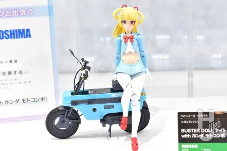 メガミデバイス「BUSTERDOLL ナイト Alice with ホンダモトコンポ」が発表!最新アイテム「ユグドラシス ガルム・リッパー」「B1R-M シャーシキット」も展示中【コトブキヤ/静岡ホビーショー2025】