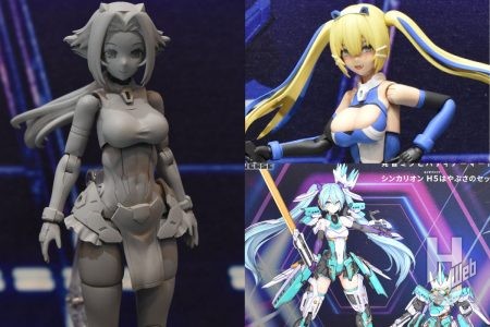 メタモルバース「フィーネ&ジーク」原型「斬山碧&ブレードライガー」彩色が初公開!「発音ミク&シンカリオンH5はやぶさ」の商品化も決定!【タカラトミー/静岡ホビーショー2025】