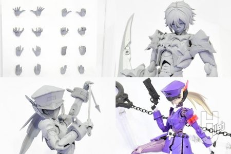 メガロマリア新キャラ「ジルコニア」「ヴァンガード・リーダー」原型が初展示!「メガロマリアM.S.G エクスハンドユニット【男性型A】」も発売決定!【コトブキヤ/静岡ホビーショー2025】