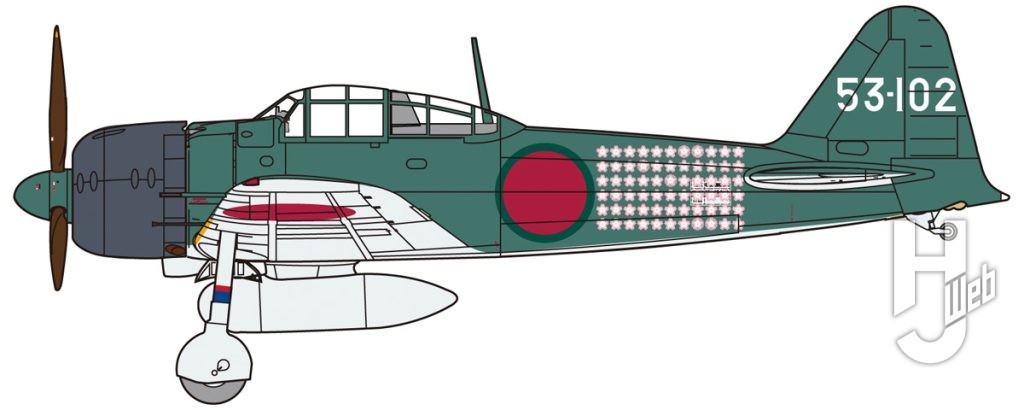 帝国海軍 零式艦上戦闘機 五二型（三菱製・初期型）
