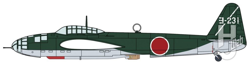 空技廠 P1Y1 陸上爆撃機 銀河11型“横須賀航空隊”w/魚雷