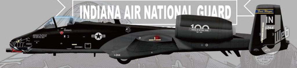 A-10C インディアナ州空軍100周年記念塗装