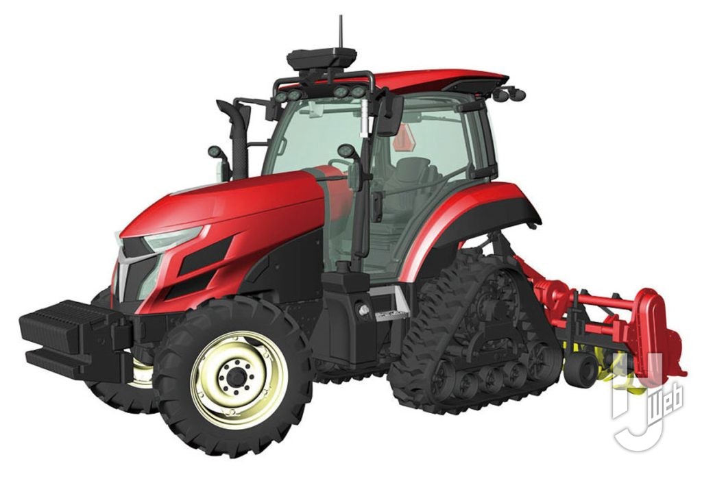 ヤンマートラクター YT5113A“ロボットトラクター”デルタクローラー/ロータリー仕様
