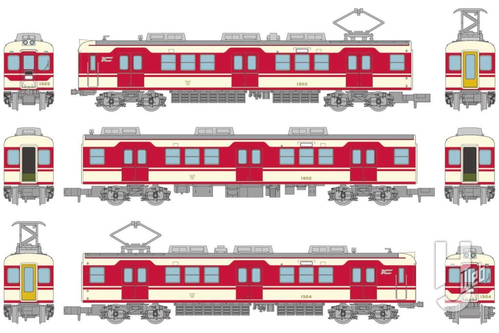 鉄道コレクション 神戸電鉄1000系（1503編成）3両セット
