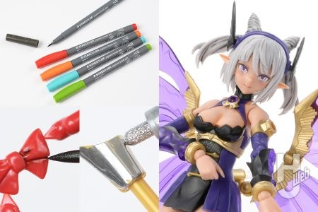 【超お手軽】「ペン」を使ってプラモ塗装デビュー!さまざまなペンを駆使してキットをさらに魅力的に仕上げよう【ガルプラレスキュー隊】
