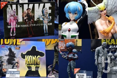 『勝利の女神:NIKKE』と「KONG」の商品化が決定!新商品は「メタルナ・ミュータント」や「フランケンシュタインの怪物」、「綾波レイ」「シレーヌ」が展示!大迫力の『ガメラ2 レギオン襲来』ジオラマも見逃せない!【エクスプラス/静岡ホビーショー2025】