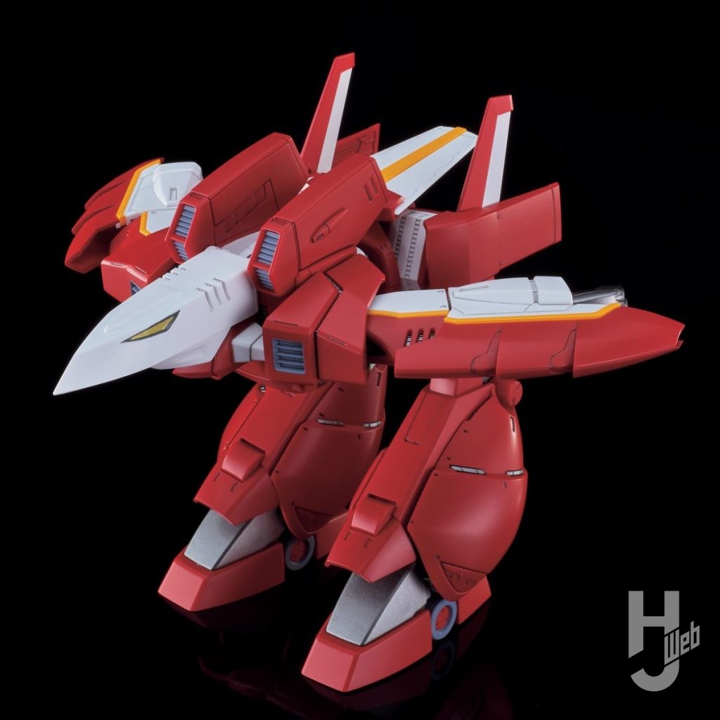 ガリアンのプラモデルの飛装型変形の画像