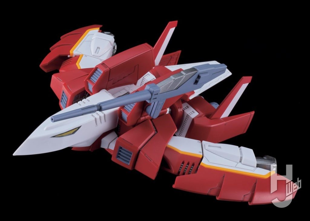 ガリアンのプラモデルの飛装型変形の画像その2