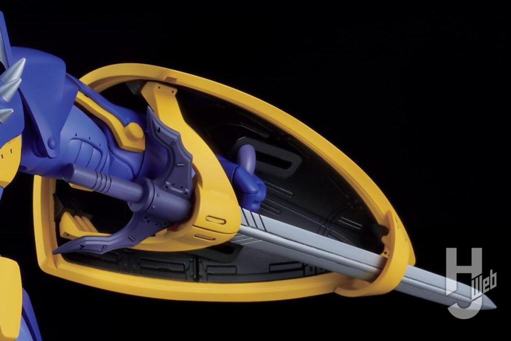 ザウエルのプラモデルのアップ画像