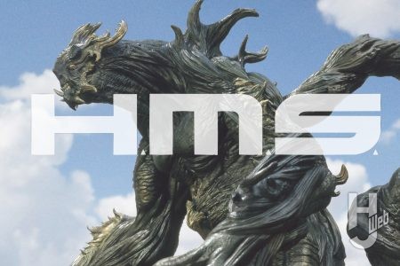 造形作家・デザイナー等幅広い顔をもつクリエイター「ヤマモトアキ」の破壊者にも守護者にも見えるような絶妙なバランスを目指した「大怪獣ダイダラ」をお届け【H.M.S.】