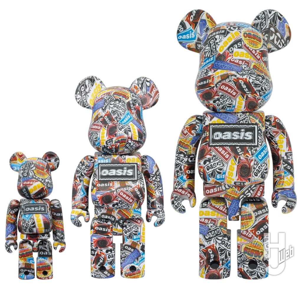 OASISのベアブリックの画像