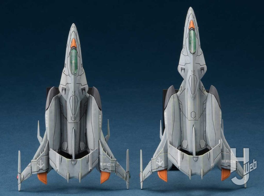通常戦闘モードと高機動モード比較