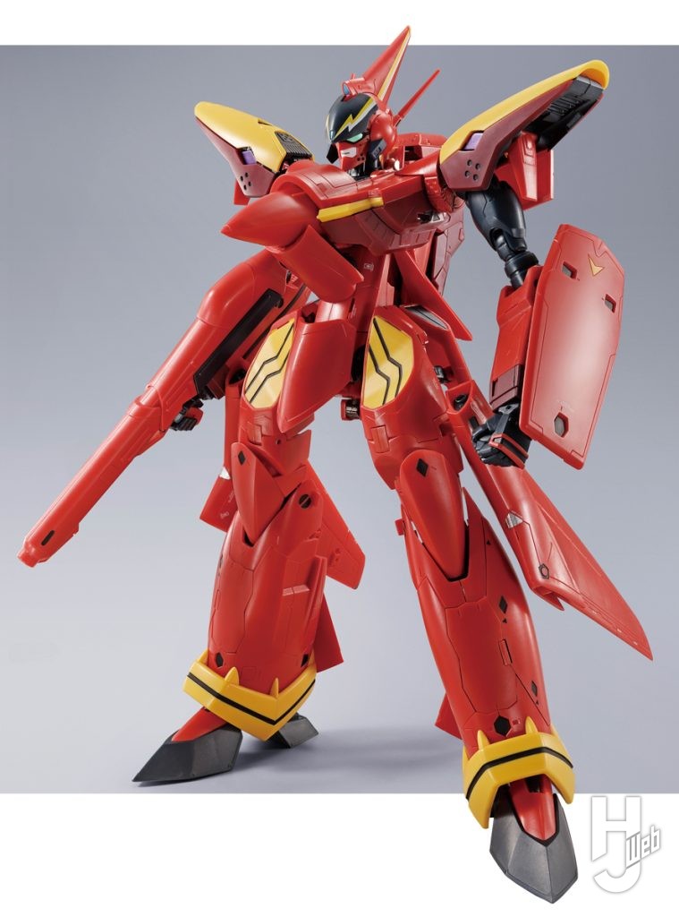DX超合金ファイヤーバルキリーのバトロイド形態の全体画像
