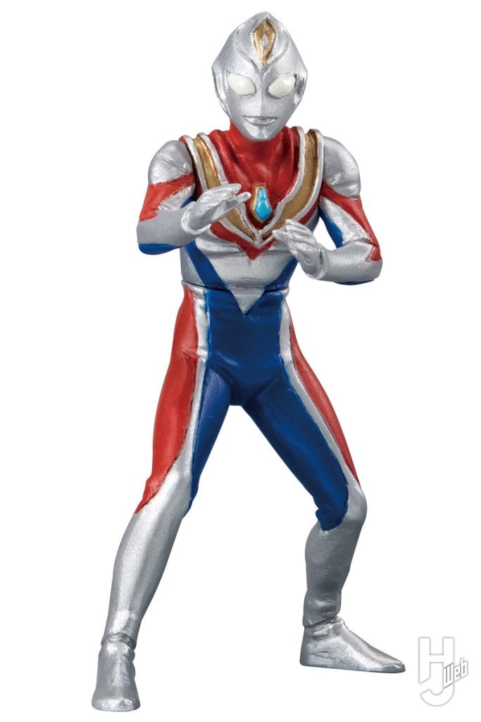 ウルトラマンダイナのカプセルフィギュアの画像