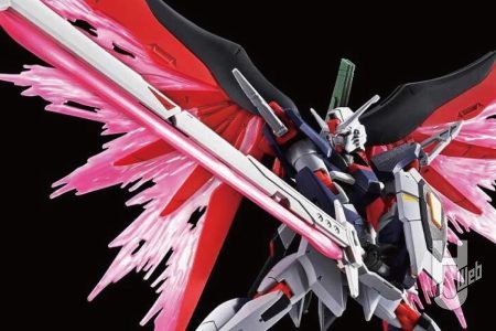 「HG 1/144 デスティニーガンダムSpecII[最終決戦イメージカラー]」6月12日（木）12時より予約開始。最終決戦時の関節部分が赤く発光した状態を成形色で表現！