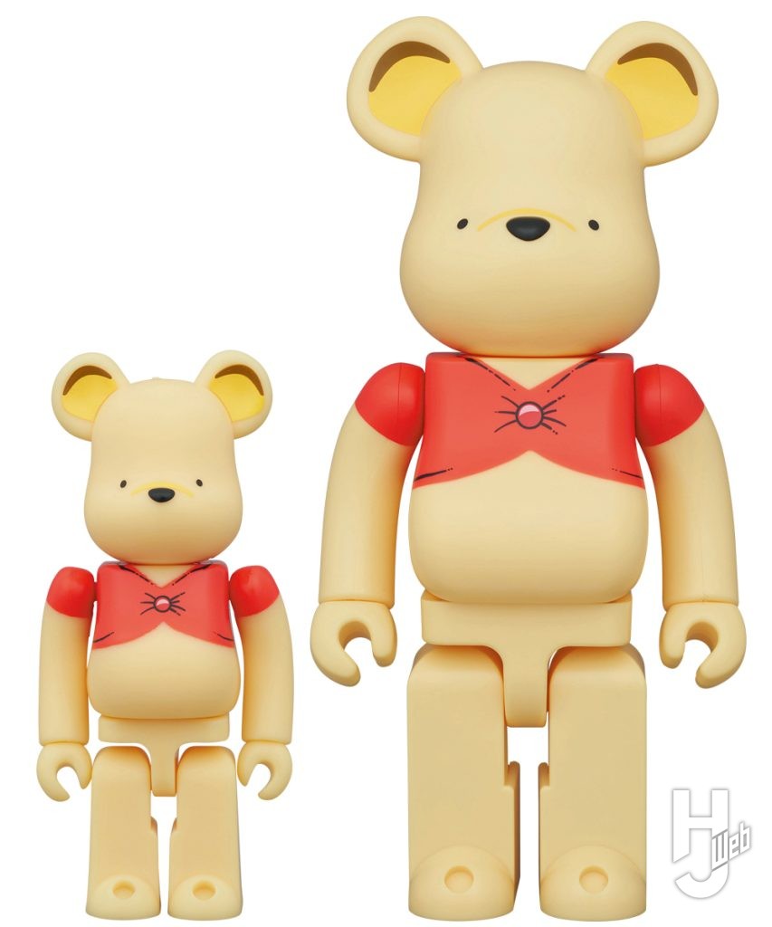 クマのプーさんのベアブリックの画像