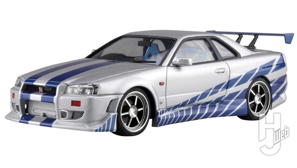 ムービーメカNo. WS-02 1/24 ワイルド・スピード R34 スカイライン GT-R
