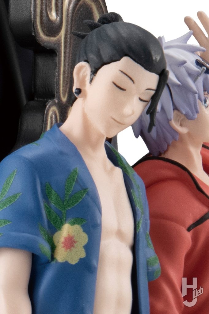 夏油傑と五条悟のディオラマ風フィギュアの夏油アップ画像その2