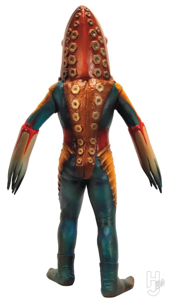 夕日の決戦イメージのメトロン星人のフィギュアの全体画像