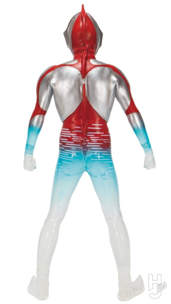 テレポーテーションするウルトラマンBタイプのフィギュアの全体画像