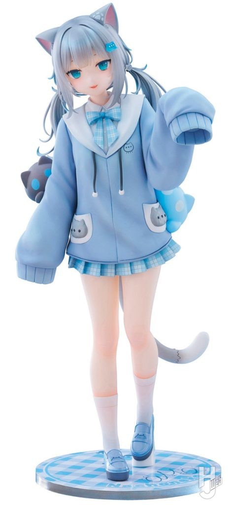 フィギュア新製品「Nachoneko New outfit ver.　1/7 スケールフィギュア」の全体画像