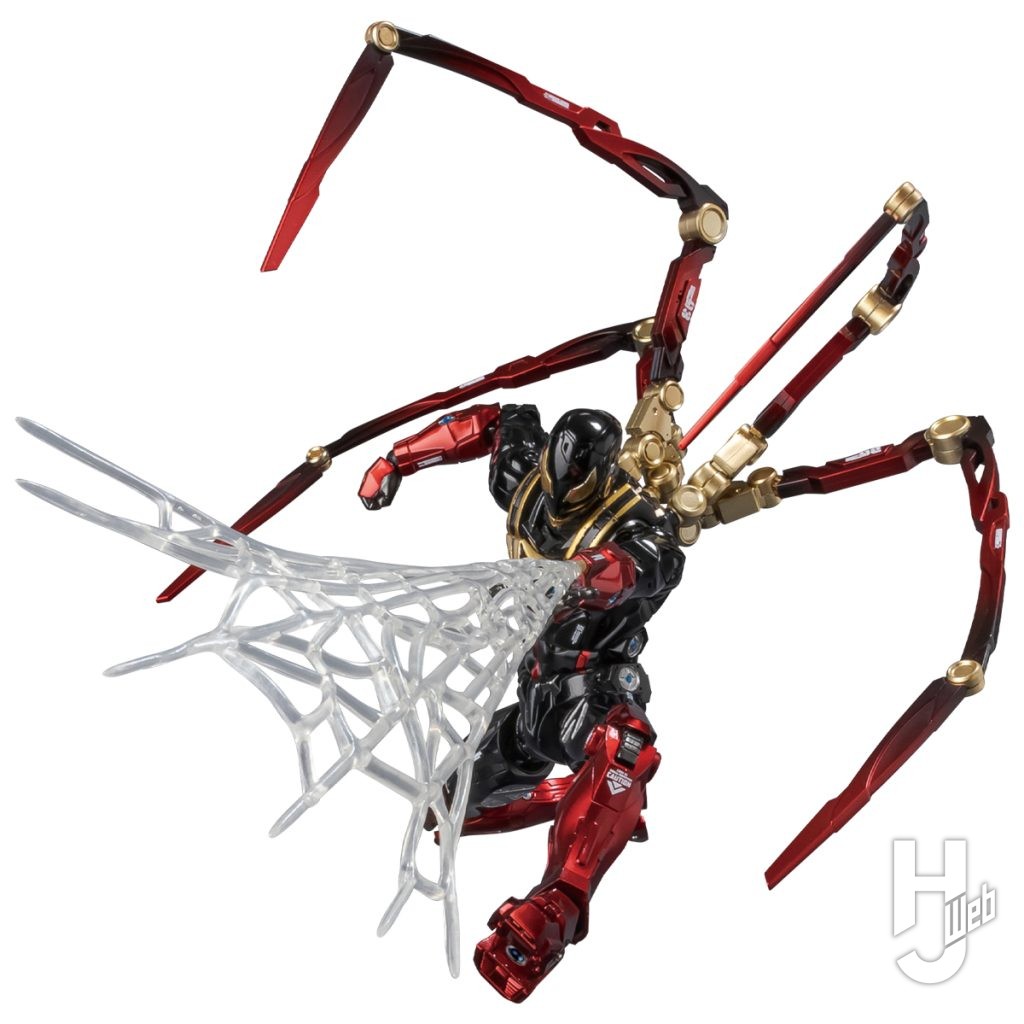 アイアン・スパイダーの可動フィギュアのイメージ画像