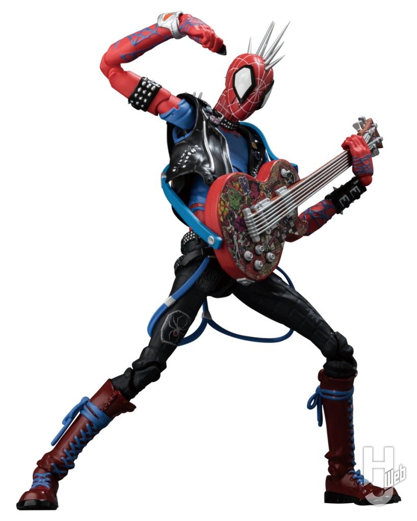 スパイダー・パンクの可動フィギュアの画像