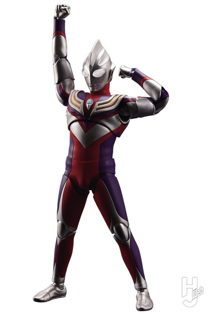 ウルトラマンティガの可動フィギュアのメイン画像