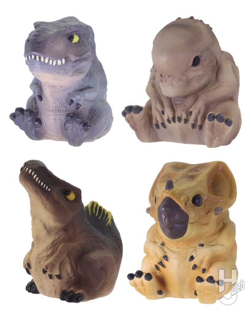 ジュラシック・ワールドのデフォルメのカプセルトイフィギュアの画像