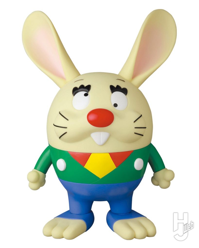 うさぎちゃんのソフビフィギュアの画像