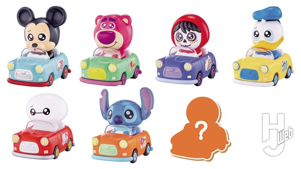 ディズニーキャラクターののトミカの画像