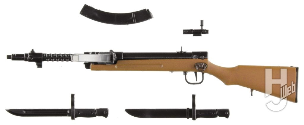 一〇〇式機関短銃タイプのミニチュアの画像
