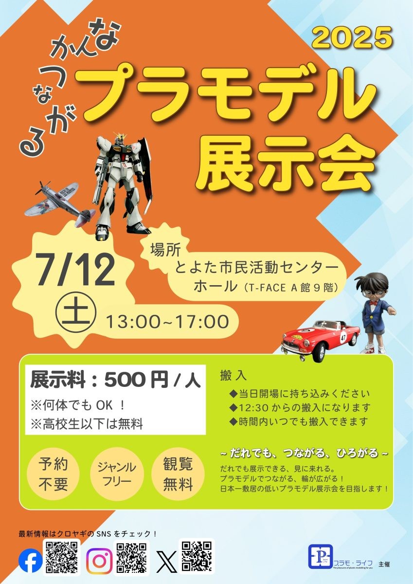 なんかつながるプラモデル展示会