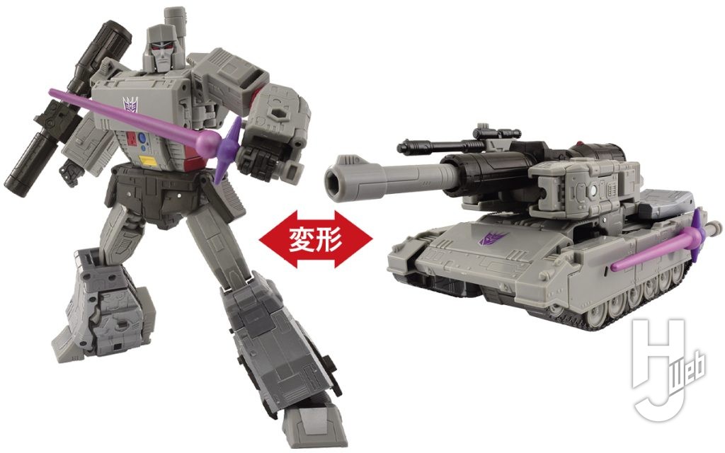 メガトロンの完成品トイの画像