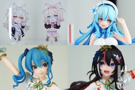 「星街すいせい」「AZKi」hololive 5th fes.–The Last Frontier-の彩色が展示!「宝鐘マリン」「白銀ノエル」「雪花ラミィ」などホロライブ勢の可愛いフィギュアが勢揃い!【スマイルフェス2025 東京】