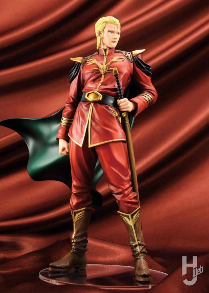 シャア・アズナブル総帥のフィギュアのメイン画像