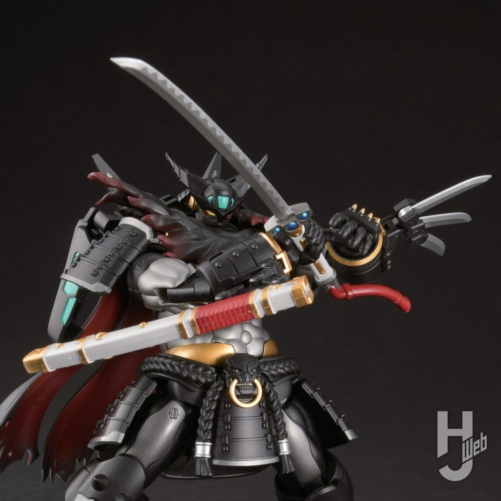 ゲッター燼鬼の可動フィギュアのアップ画像