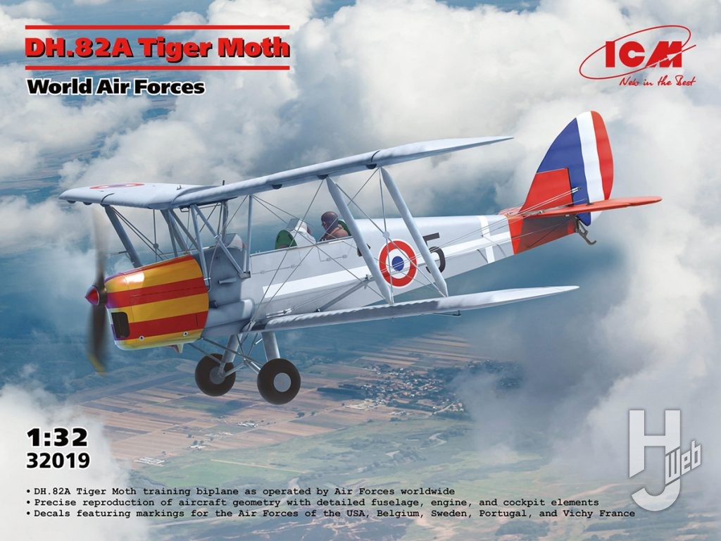 DH.82A タイガーモス（World Air Forces）