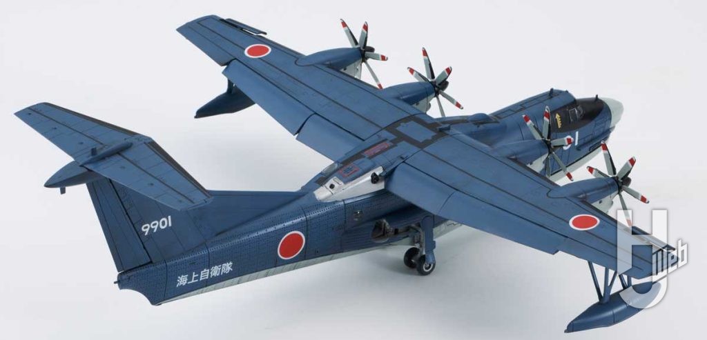 海上自衛隊 救難飛行艇 US-2 後ろ