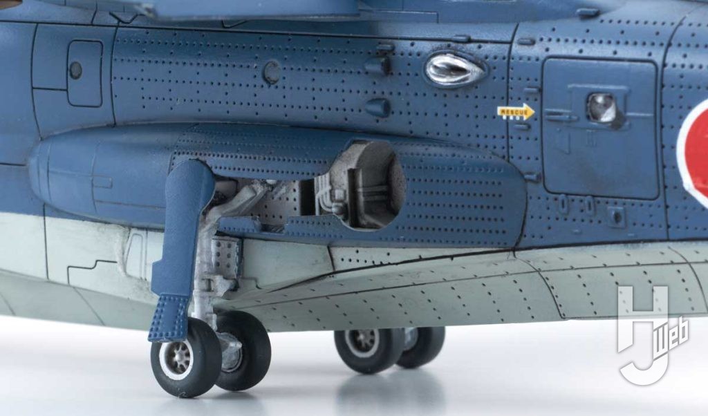 海上自衛隊 救難飛行艇 US-2 降着装置アップ
