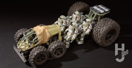 傭兵軍 装甲戦闘服 A.F.S. Mk.I & A.F.S. Mk.II 傭兵軍 装甲戦闘服運搬車両 兵員輸送ビークル 製作/MAX渡辺