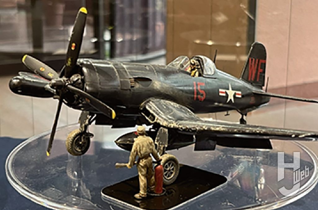 キチジョージ・モケイ展レポート 横山氏のハセガワ1/48コルセア