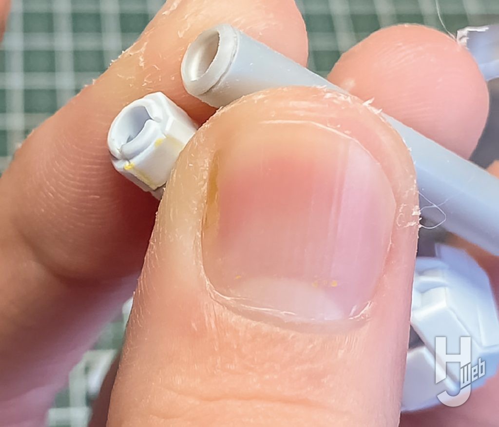 ドーパミン製作「ゲルググ スガイ機」手首製作途中2