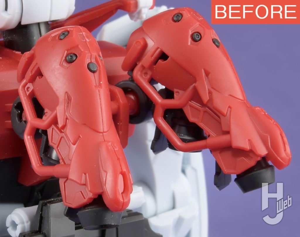 ドーパミン製作「ゲルググ スガイ機」スラスター製作途中