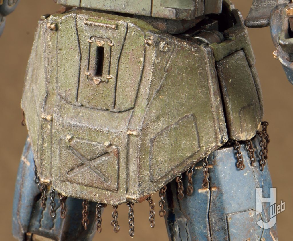らいだ～Joe製作「ザクI 復讐のレクイエム」スカートアーマー背面