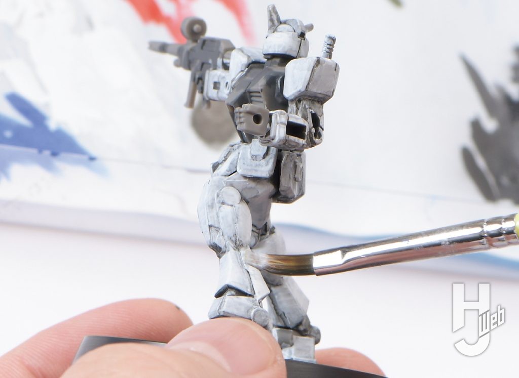 「ガンダムアッセンブル」メインカラー塗装2
