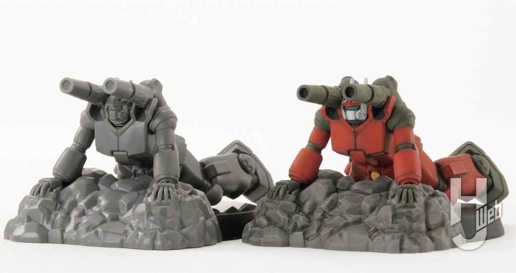 ガンダムアッセンブル「ガンキャノン」素組み比較